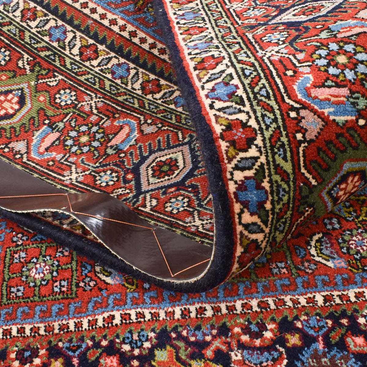 Tapis persan - Bidjar - 165 x 111 cm - rouille