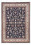Tapis persan - Classique - Royal - 342 x 243 cm - bleu foncé