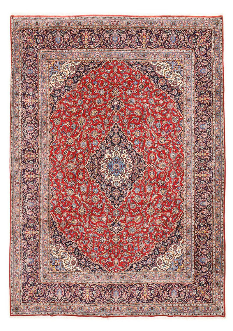 Tapis persan - Keshan - 414 x 300 cm - rouge