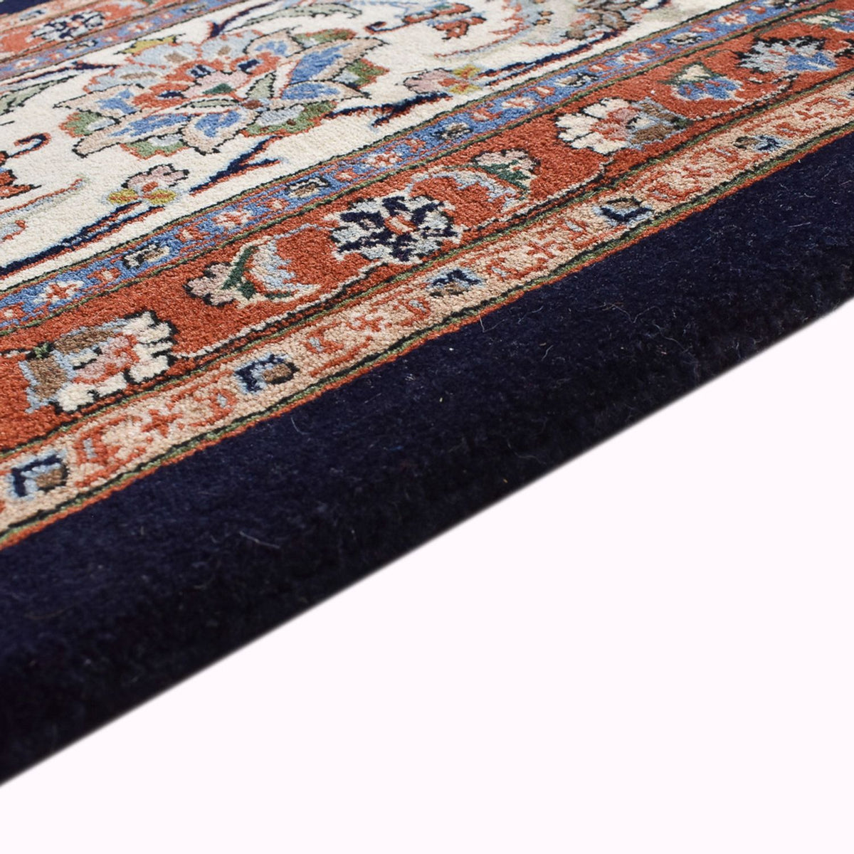 Tapis persan - Classique - Royal - 353 x 248 cm - rouge foncé