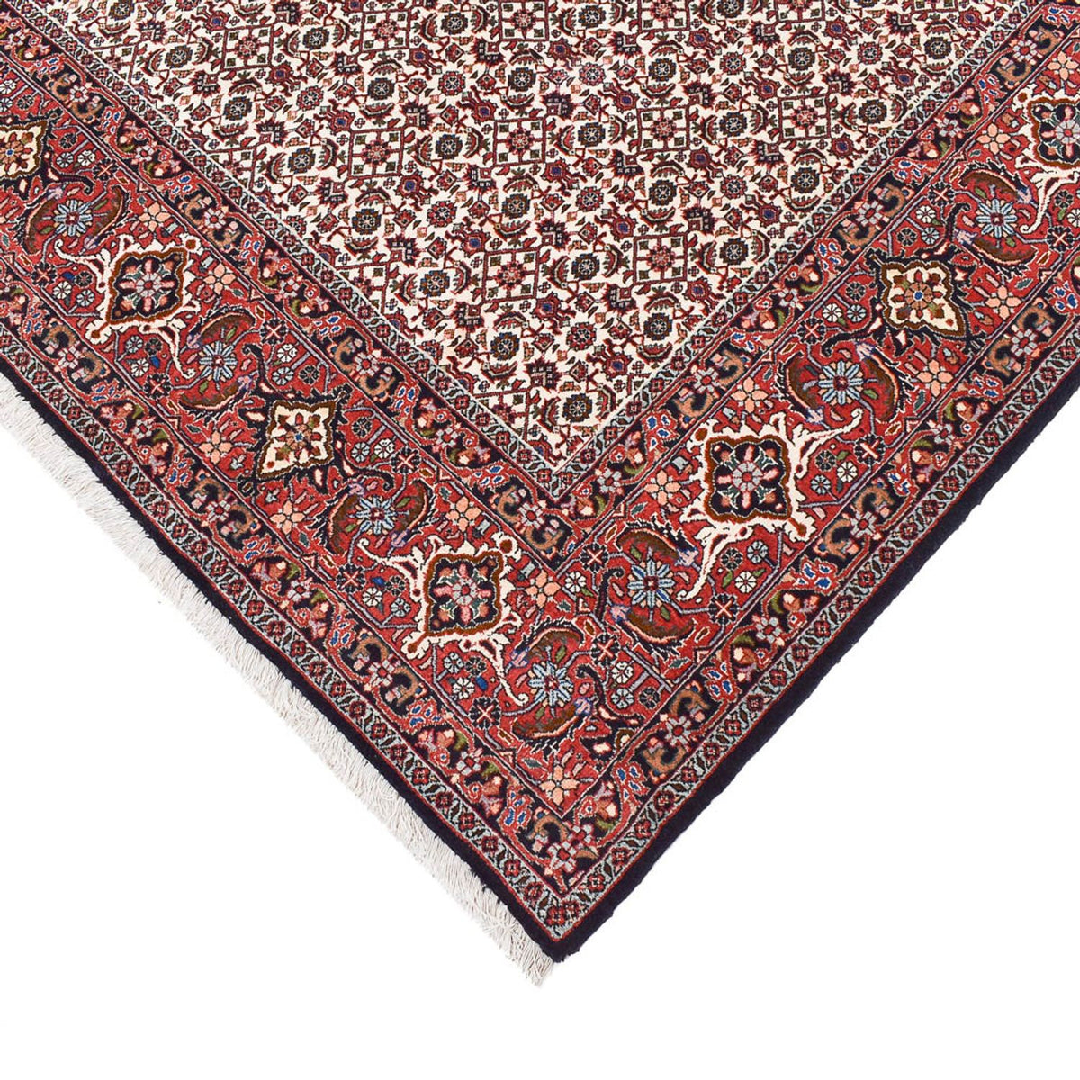 Tapis de couloir Tapis persan - Bidjar - 494 x 204 cm - rouille