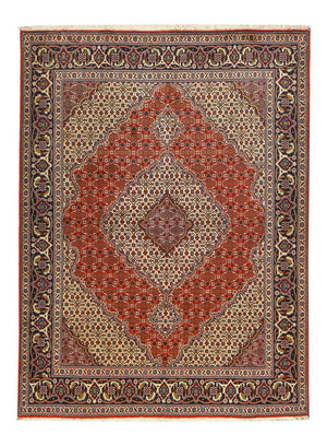 Tapis persan - Tabriz - Royal - 198 x 149 cm - rouge