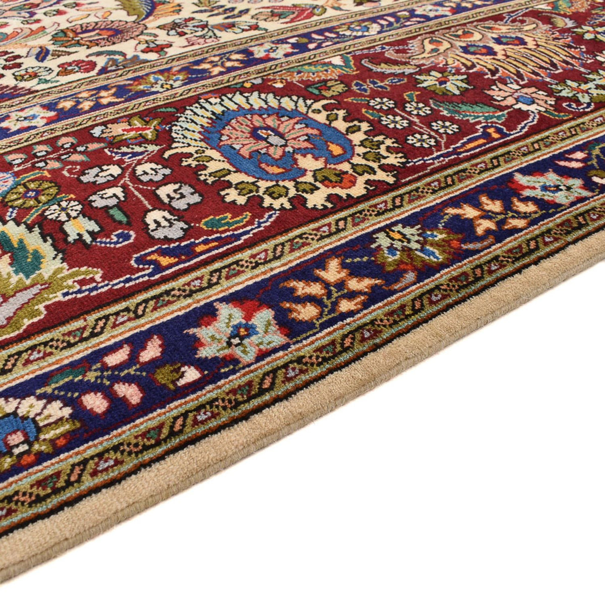 Tapis persan - Tabriz - Royal - 367 x 252 cm - beige