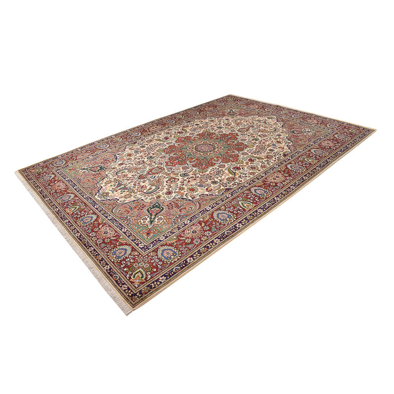 Tapis persan - Tabriz - Royal - 367 x 252 cm - beige