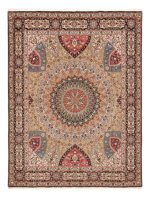 Tapis persan - Tabriz - Royal - 260 x 200 cm - beige