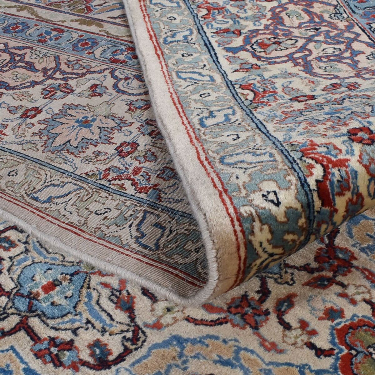 Tapis persan - Keshan - Royal - 396 x 304 cm - sable