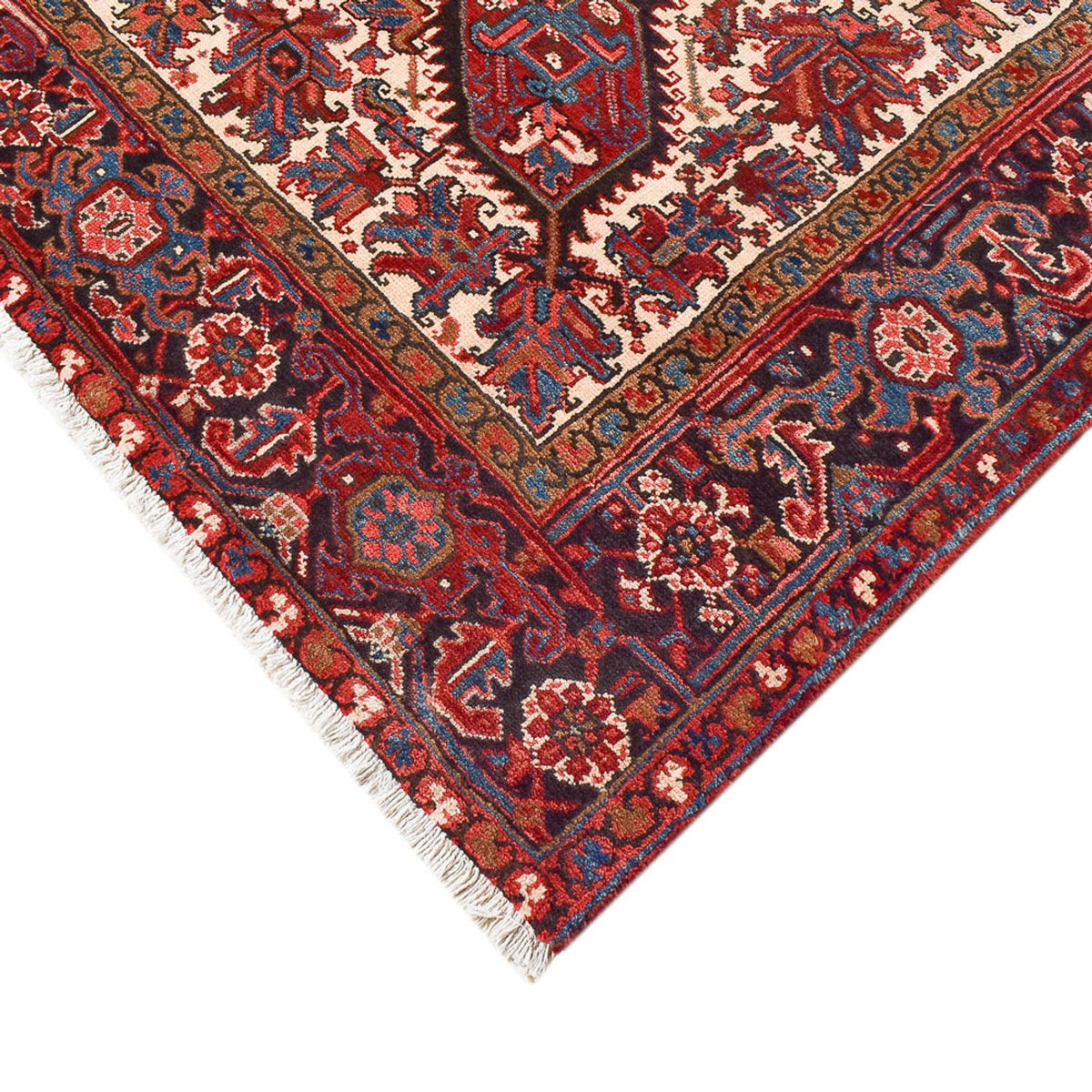 Tapis persan - Nomadic - 353 x 256 cm - rouge