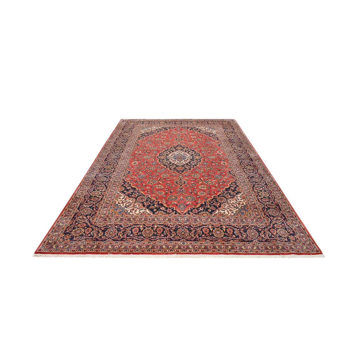 Tapis persan - Keshan - 360 x 245 cm - rouge