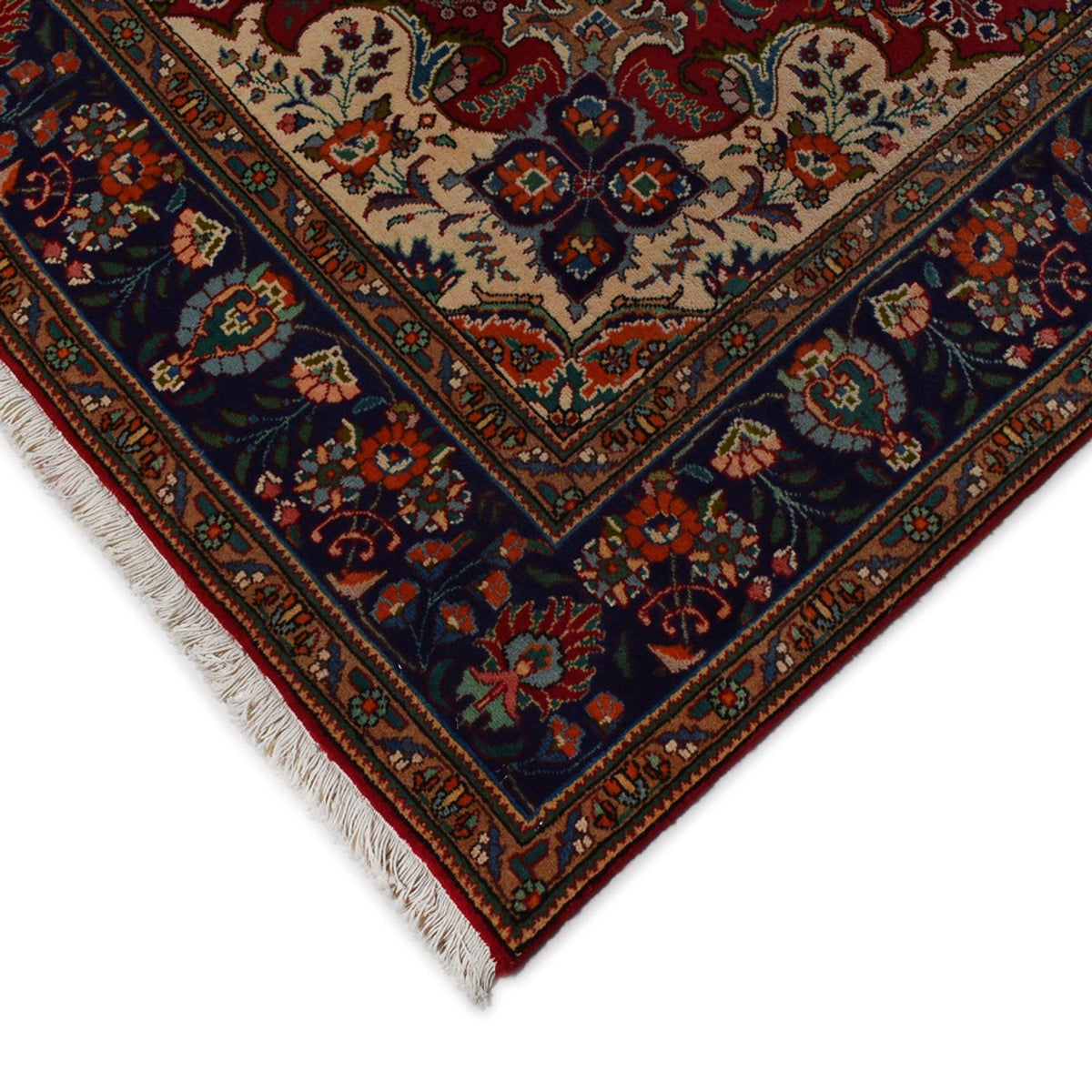 Tapis persan - Tabriz - 290 x 203 cm - rouge bordeaux