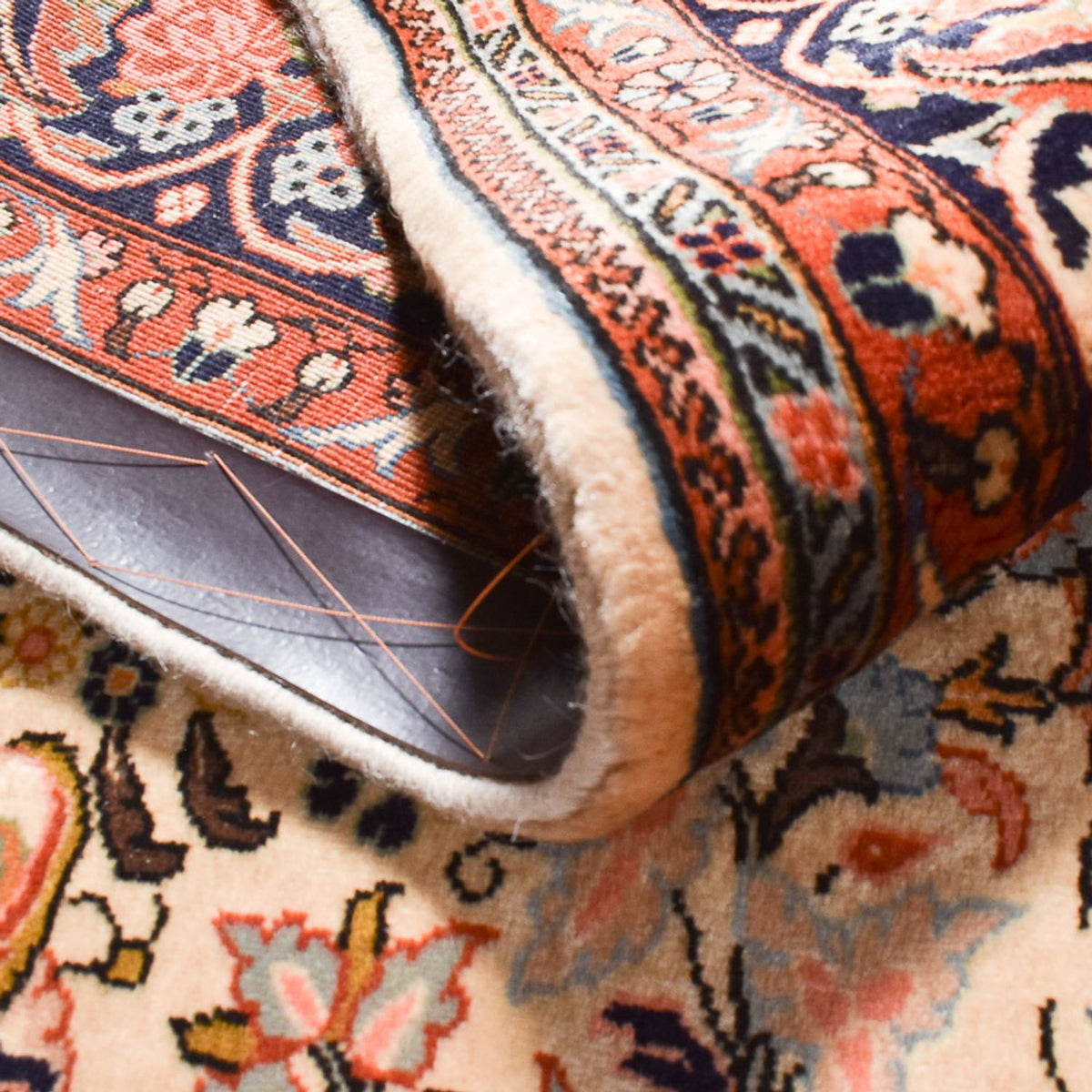 Tapis persan - Bidjar - 292 x 179 cm - beige clair