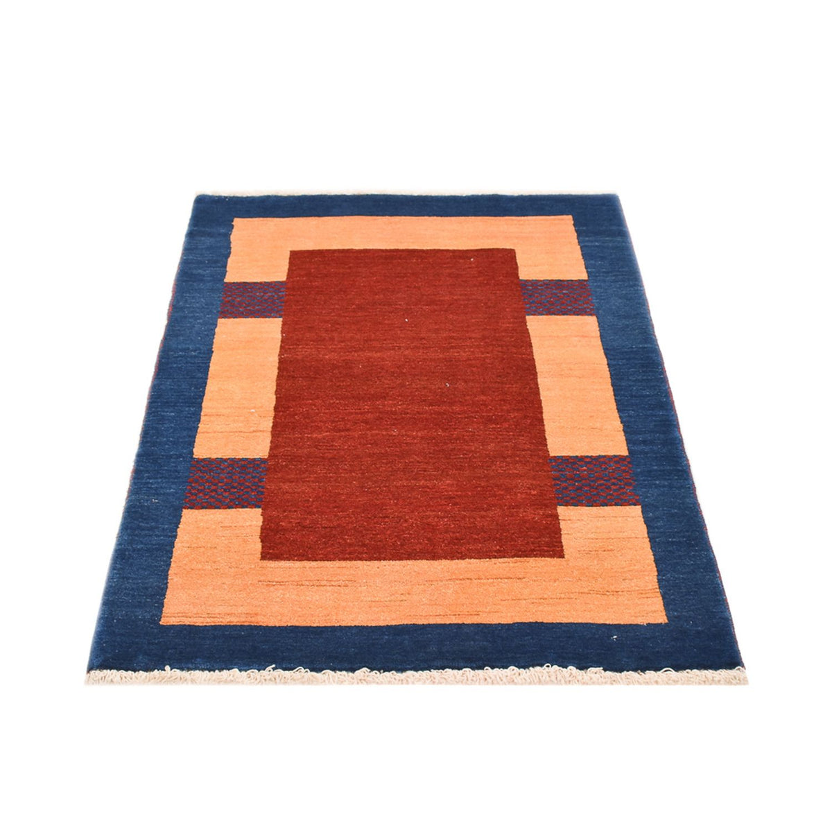 Tapis Gabbeh - Loribaft Persan - 146 x 101 cm - multicolore