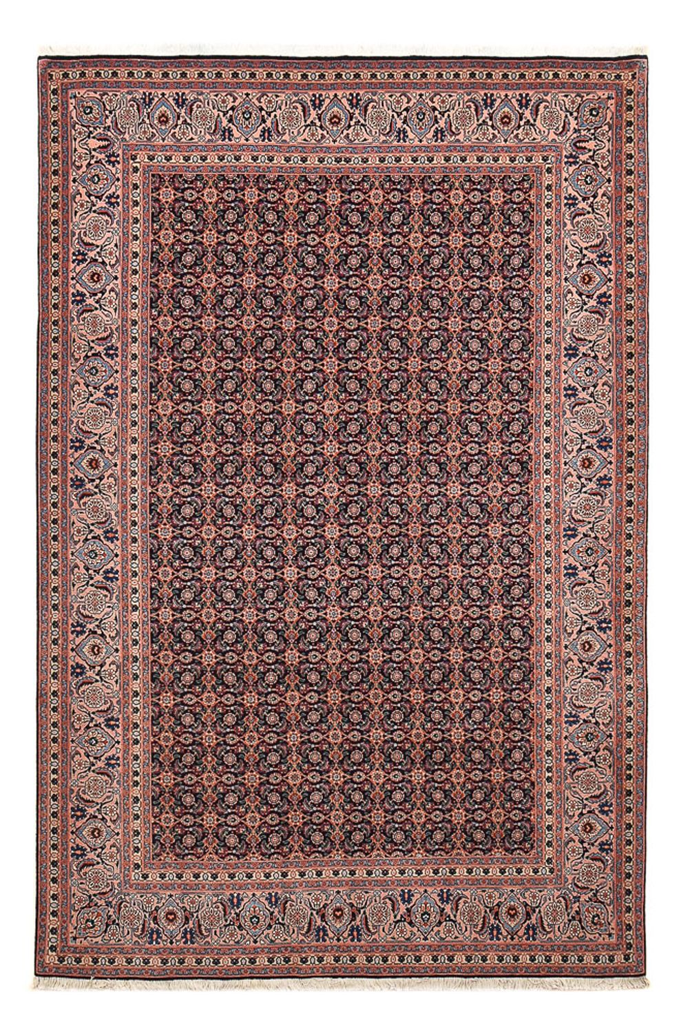 Tapis persan - Tabriz - Royal - 293 x 190 cm - rouge clair