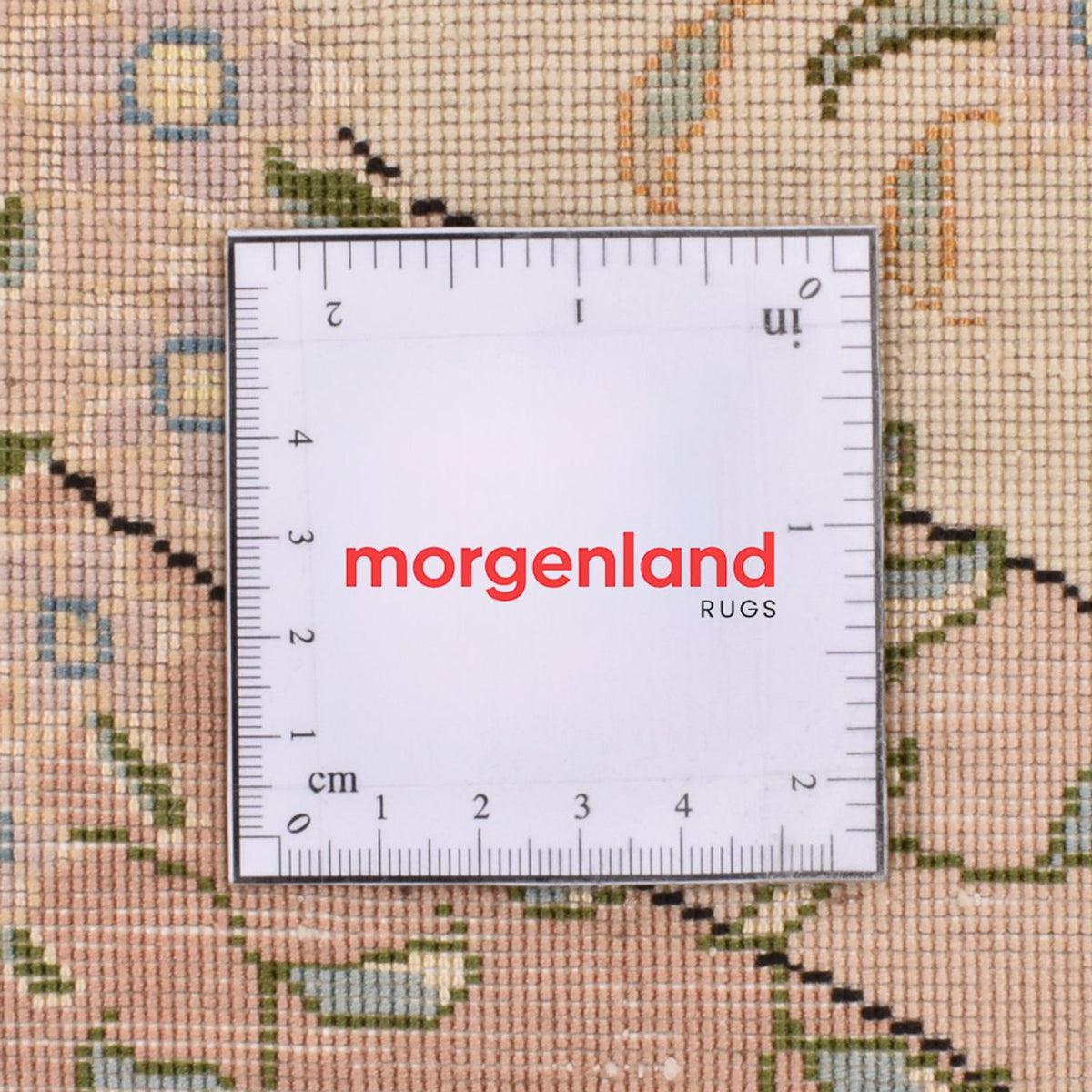 Tapis persan - Tabriz - Royal ronde  - 200 x 200 cm - beige