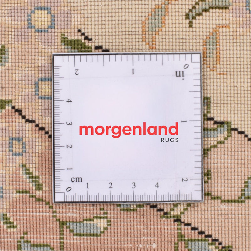 Tapis persan - Tabriz - Royal ronde  - 200 x 200 cm - beige