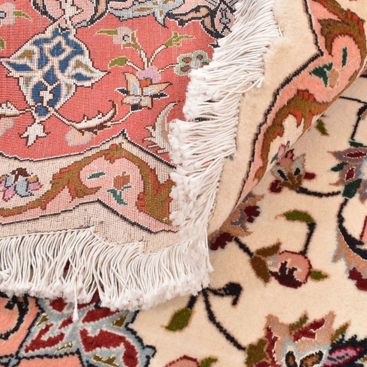 Tapis persan - Tabriz - Royal ronde  - 200 x 200 cm - multicolore