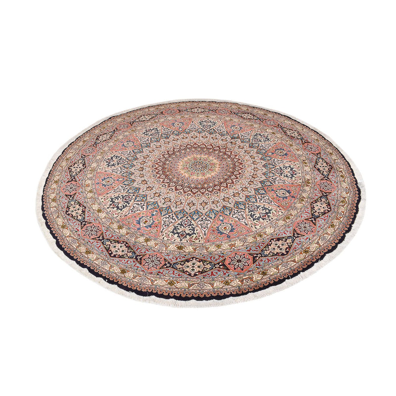 Tapis persan - Tabriz - Royal ronde  - 250 x 250 cm - multicolore