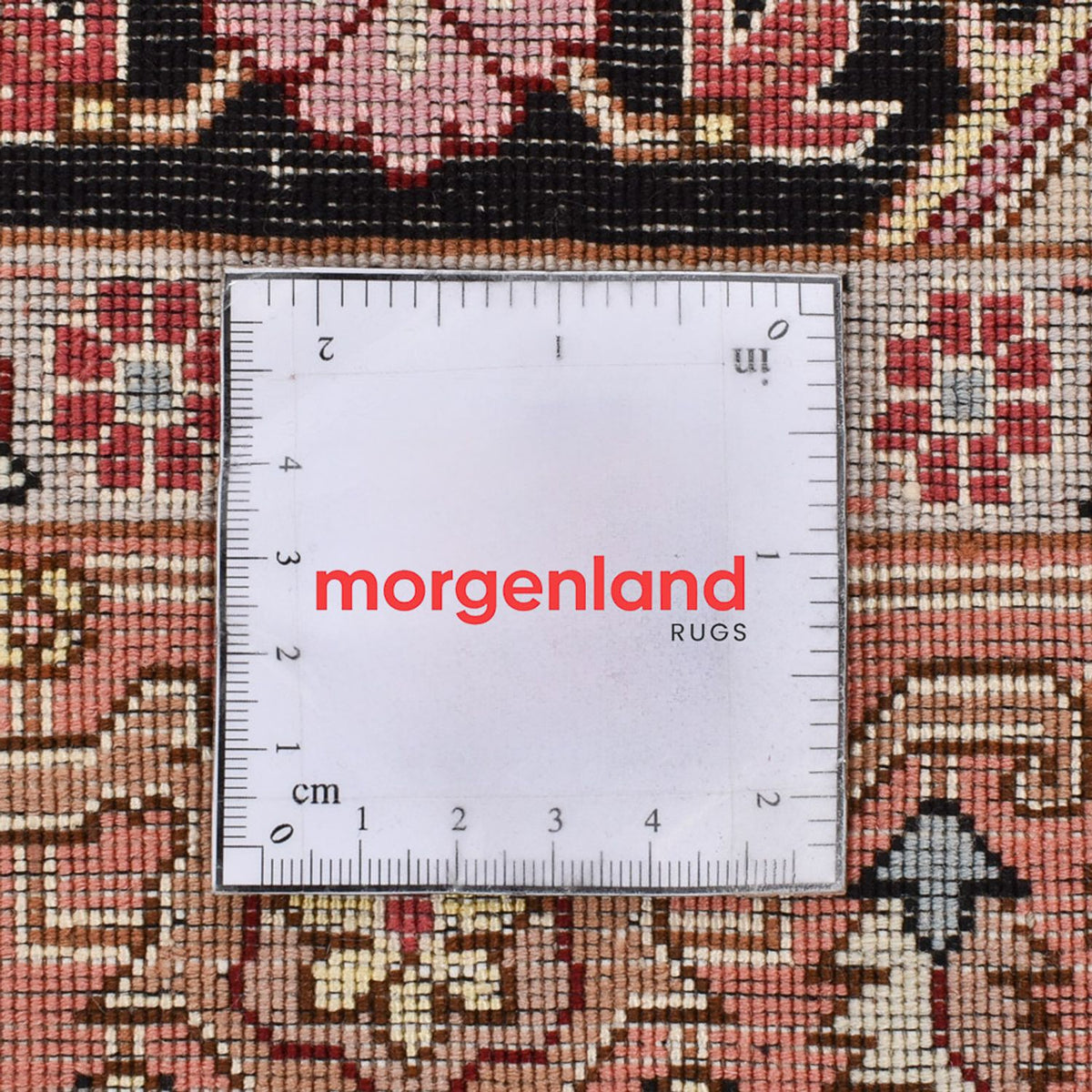 Tapis de couloir Tapis persan - Tabriz - Royal - 352 x 90 cm - rouge clair