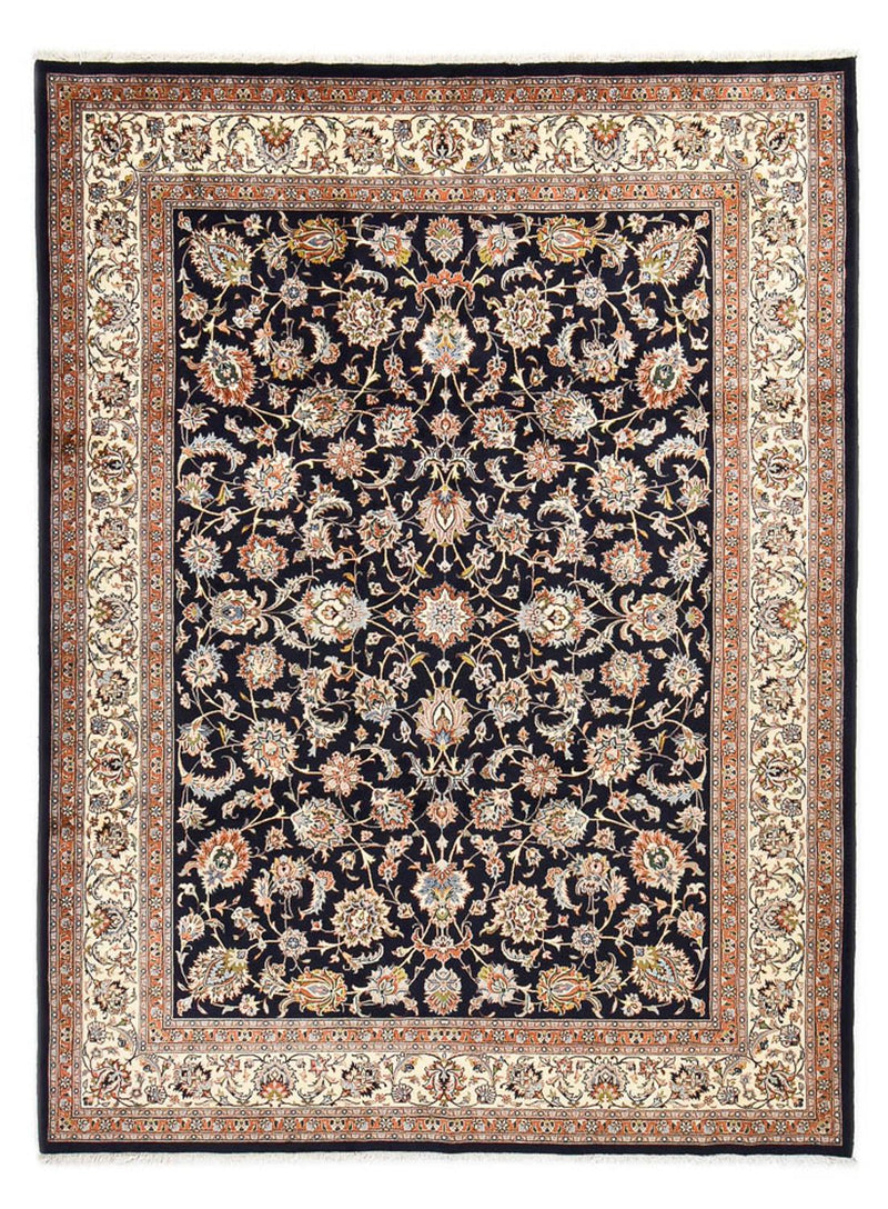 Tapis persan - Classique - Royal - 333 x 248 cm - bleu foncé