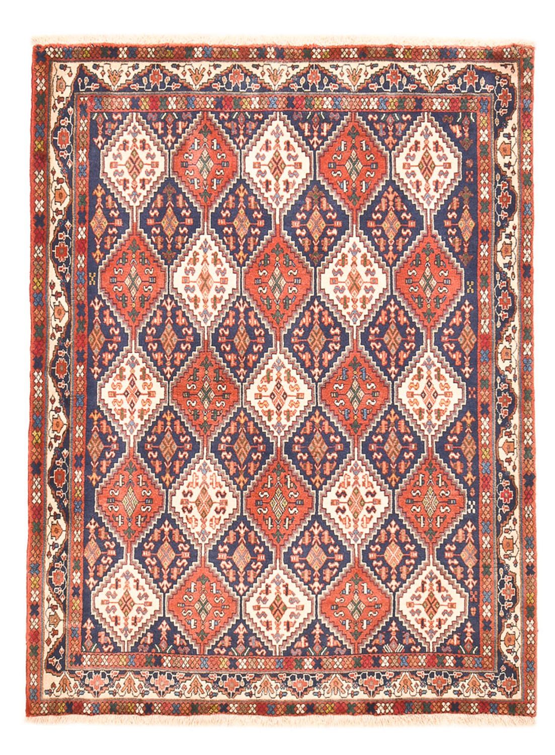 Tapis persan - Nomadic - 177 x 134 cm - multicolore