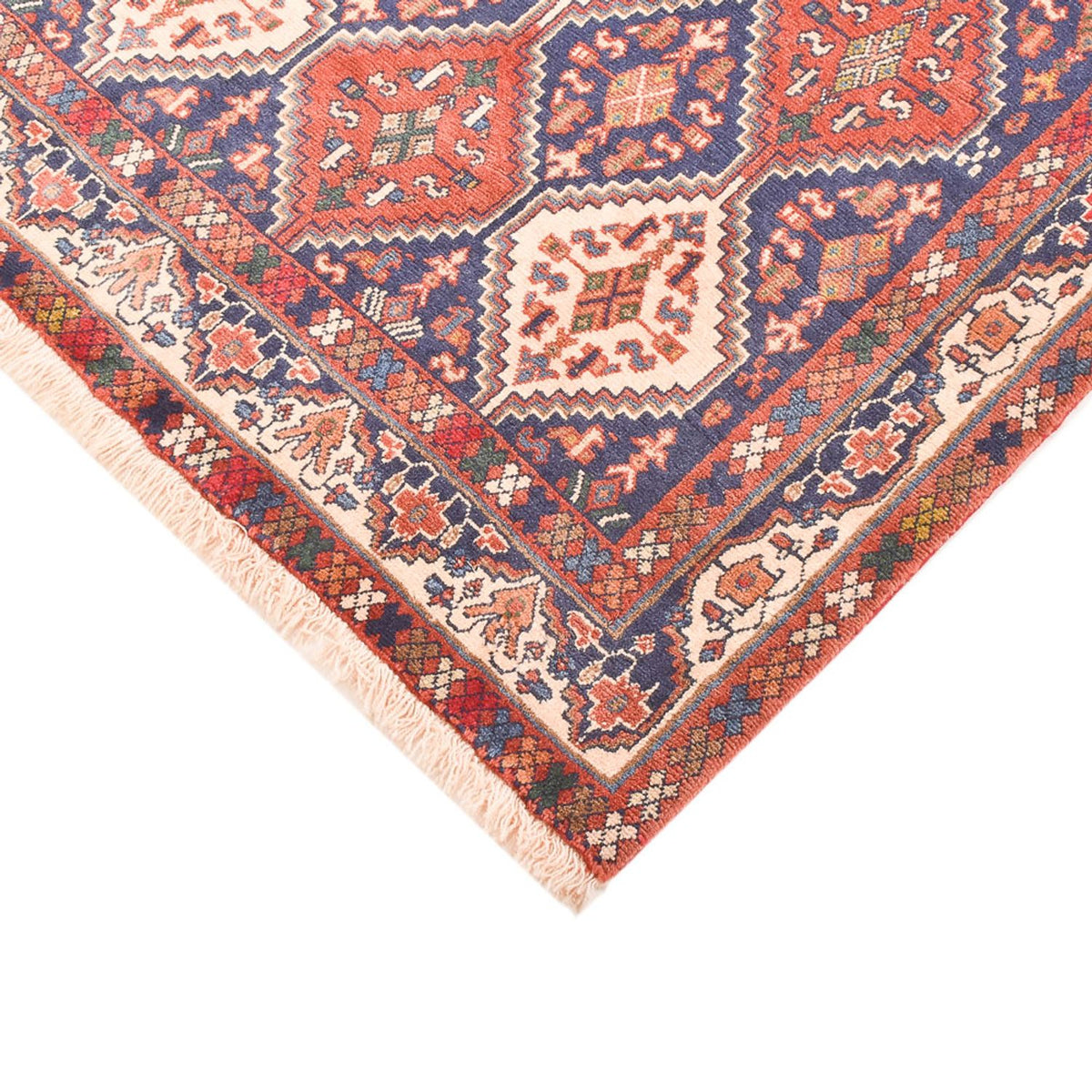Tapis persan - Nomadic - 177 x 134 cm - multicolore