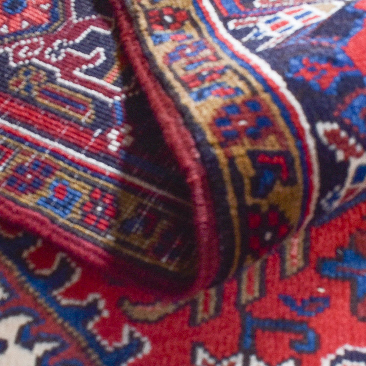 Tapis persan - Nomadic - 305 x 250 cm - rouge