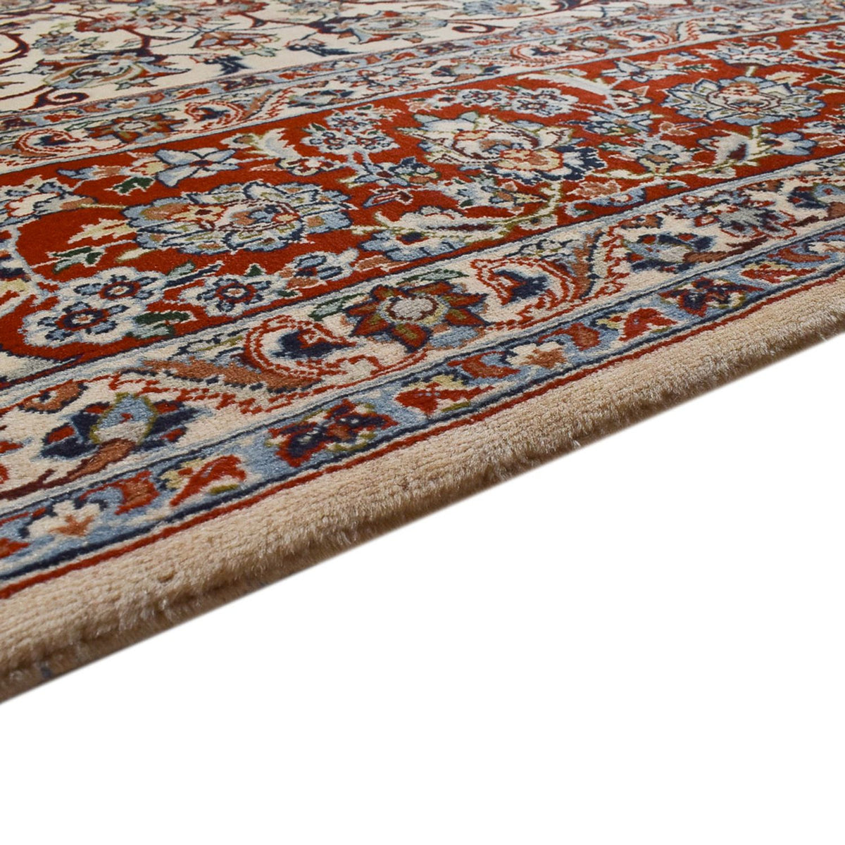 Tapis persan - Keshan - 356 x 259 cm - rouille