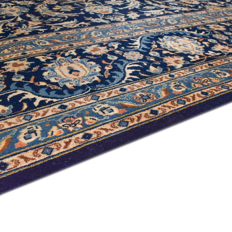 Tapis persan - Classique - 346 x 248 cm - bleu foncé