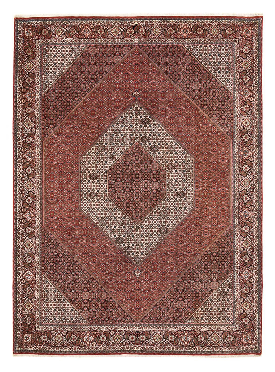 Tapis persan - Bidjar - 400 x 302 cm - rouille