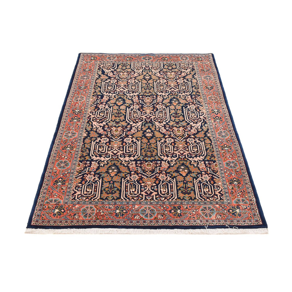 Tapis persan - Classique - 211 x 135 cm - rouge clair