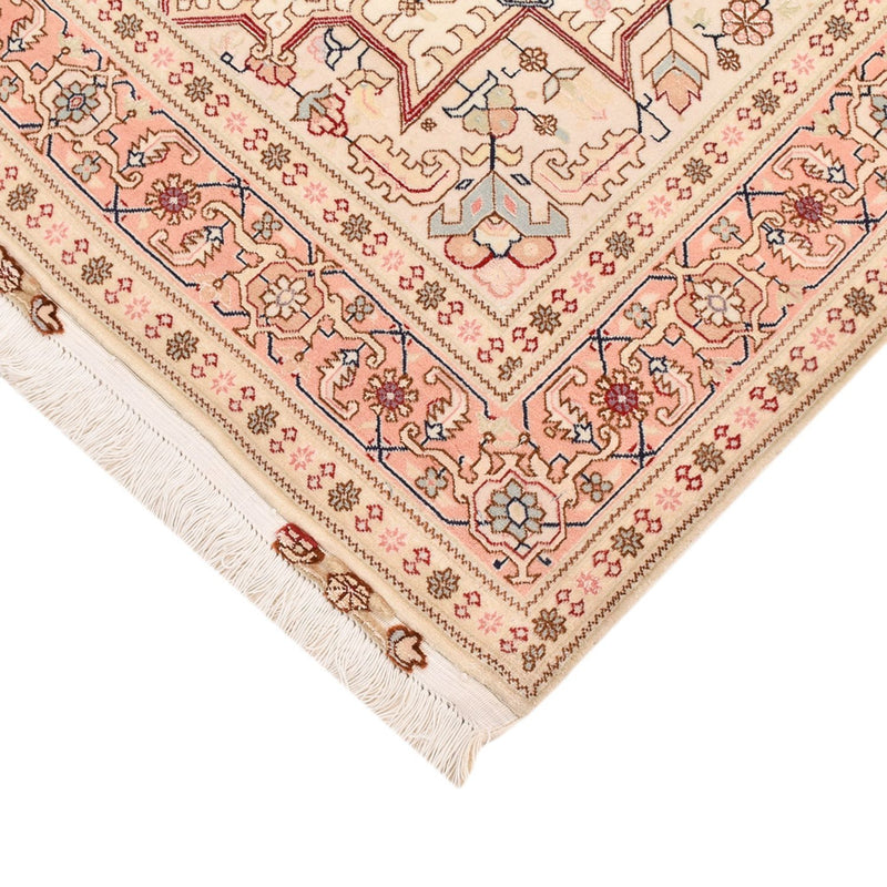 Tapis persan - Tabriz - Royal - 151 x 106 cm - beige clair