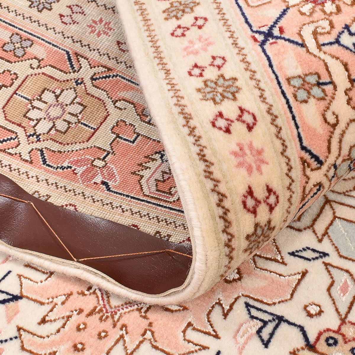 Tapis persan - Tabriz - Royal - 151 x 106 cm - beige clair