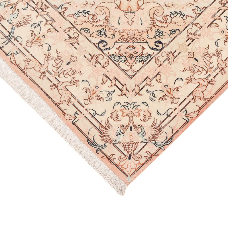 Tapis persan - Tabriz - Royal - 203 x 153 cm - caramel