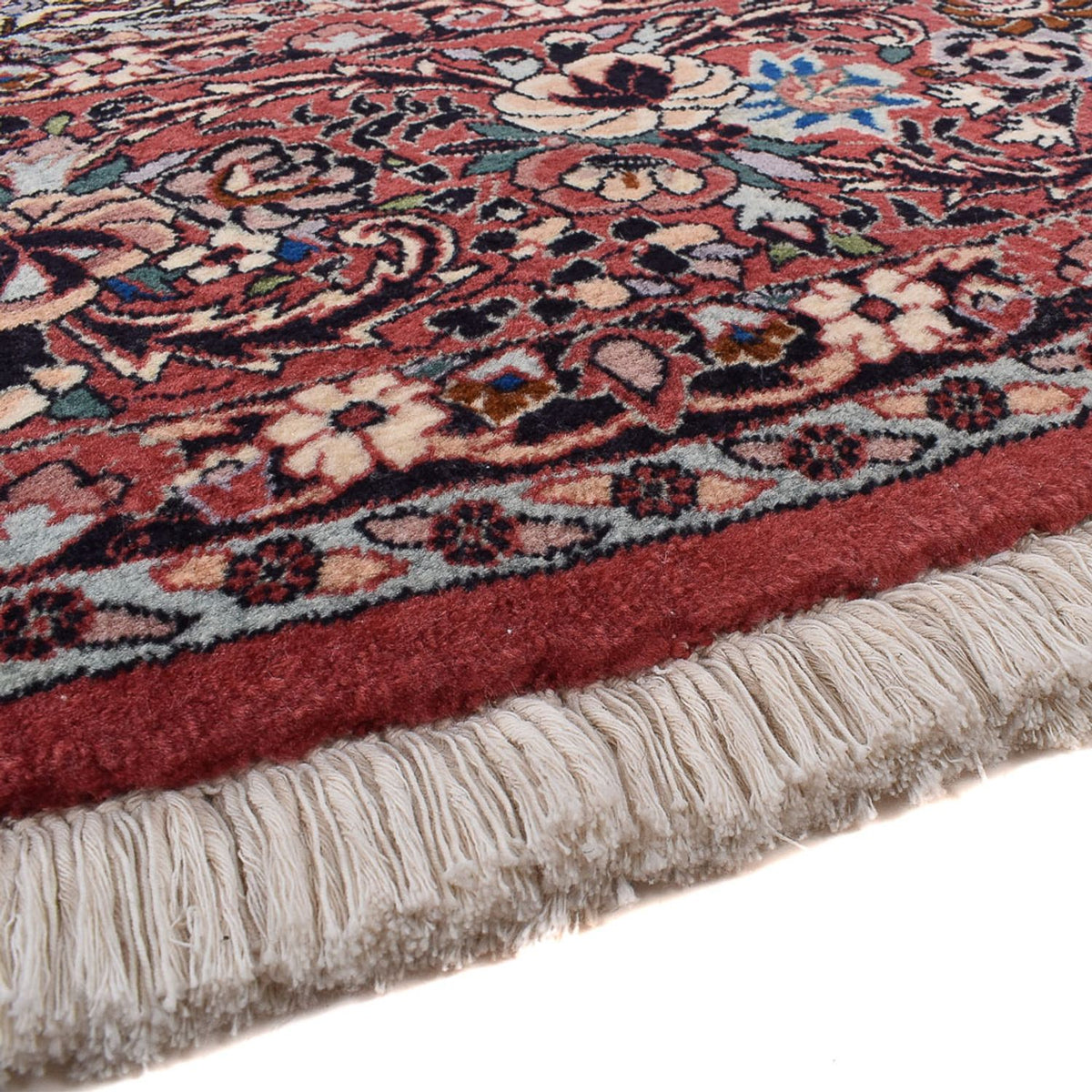 Tapis persan - Bidjar ronde - 305 x 305 cm - rouge clair