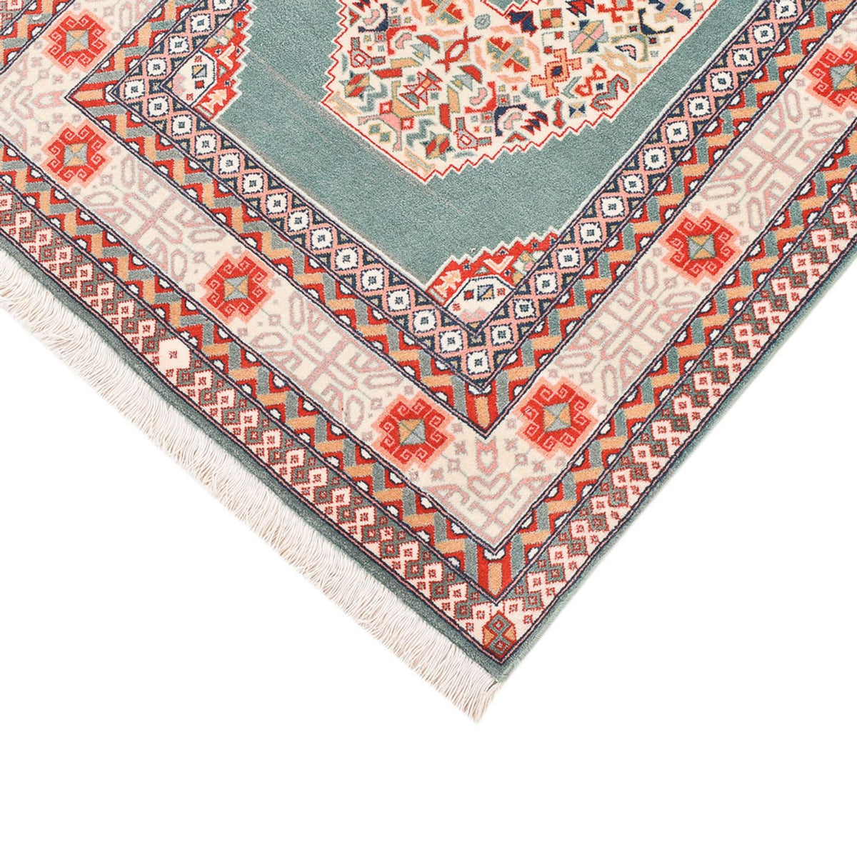 Tapis de couloir Tapis persan - Tabriz - Royal - 190 x 75 cm - multicolore