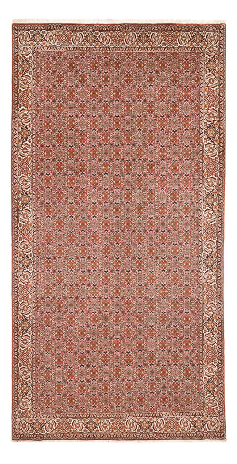 Tapis de couloir Tapis persan - Bidjar - 398 x 200 cm - rouille