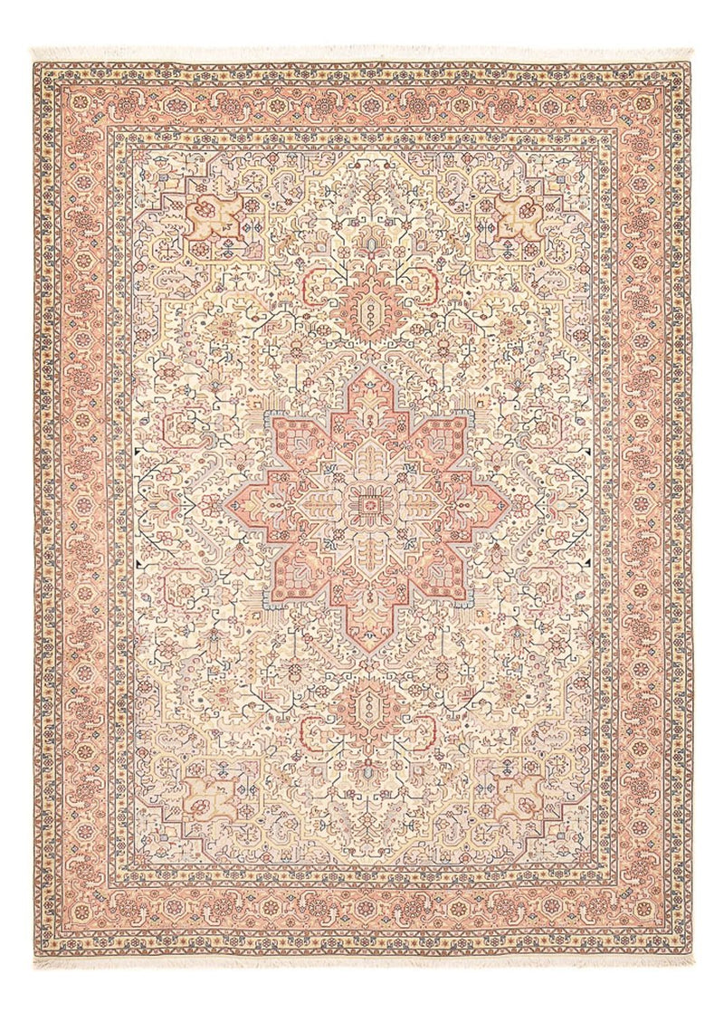 Tapis persan - Tabriz - Royal - 292 x 205 cm - rouge clair
