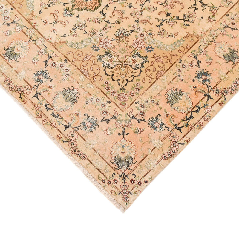 Tapis persan - Tabriz - Royal - 198 x 148 cm - caramel