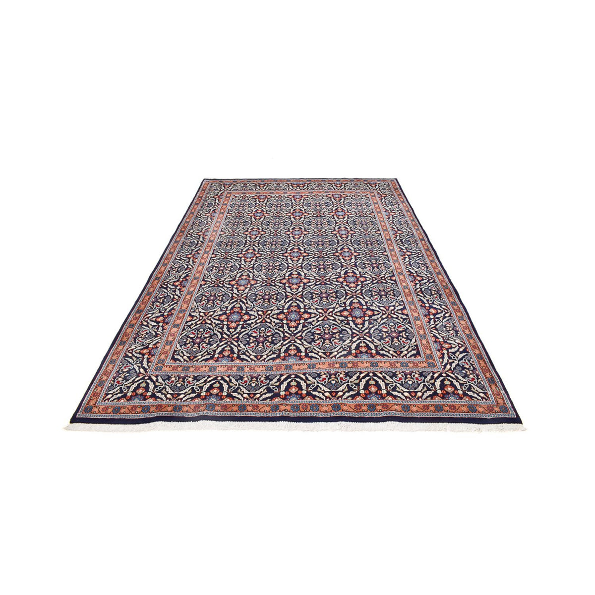 Tapis persan - Classique - 305 x 212 cm - bleu foncé
