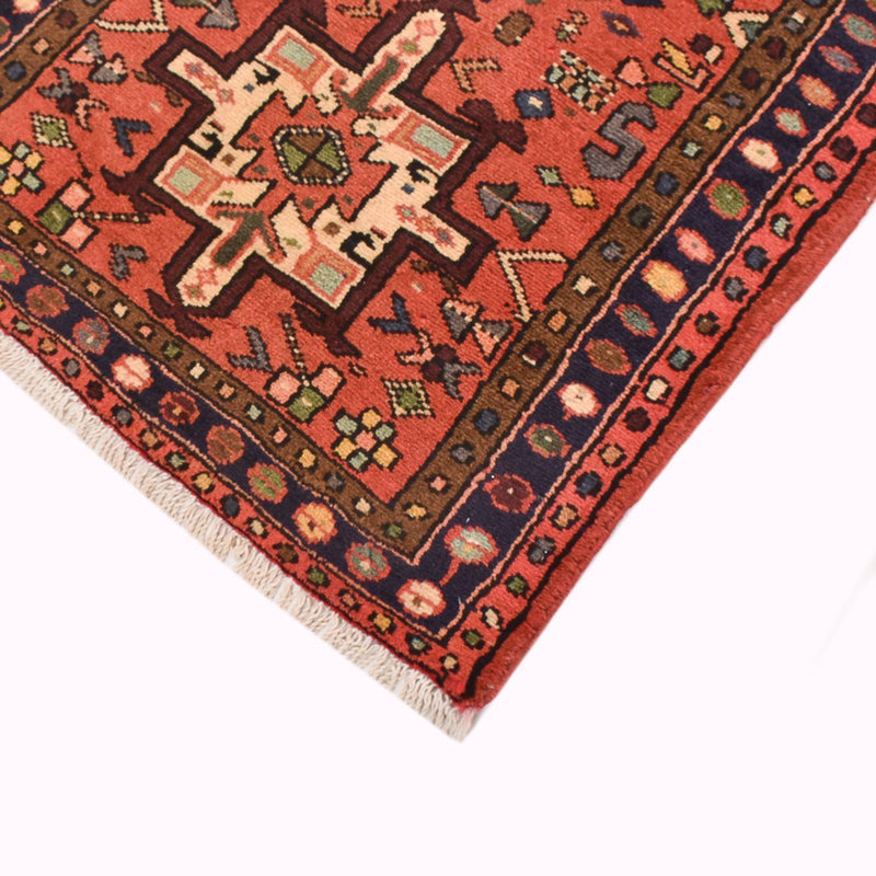 Tapis de couloir Tapis persan - Nomadic - 295 x 74 cm - rouge