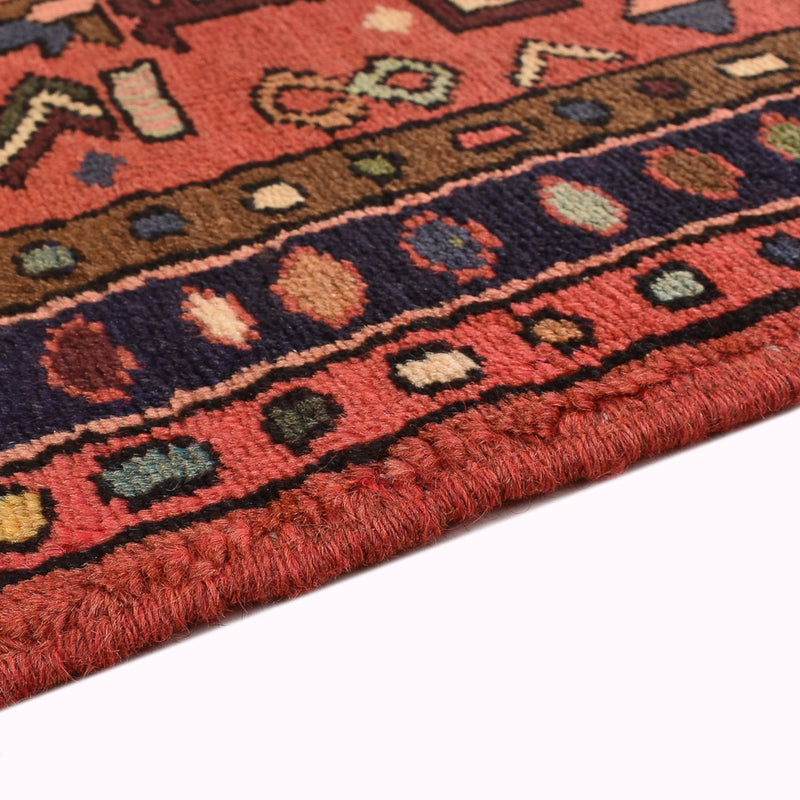 Tapis de couloir Tapis persan - Nomadic - 295 x 74 cm - rouge
