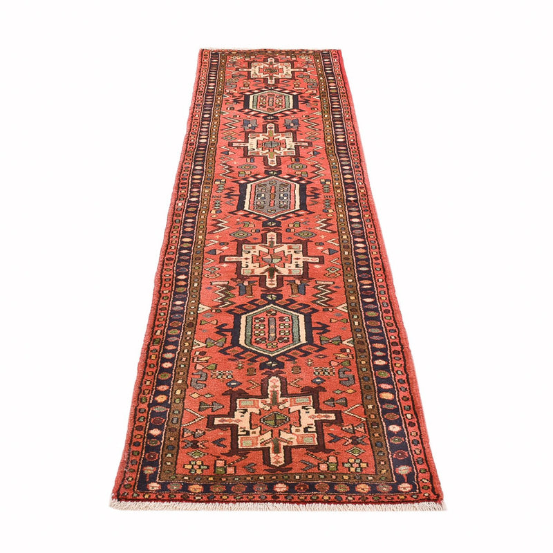 Tapis de couloir Tapis persan - Nomadic - 295 x 74 cm - rouge