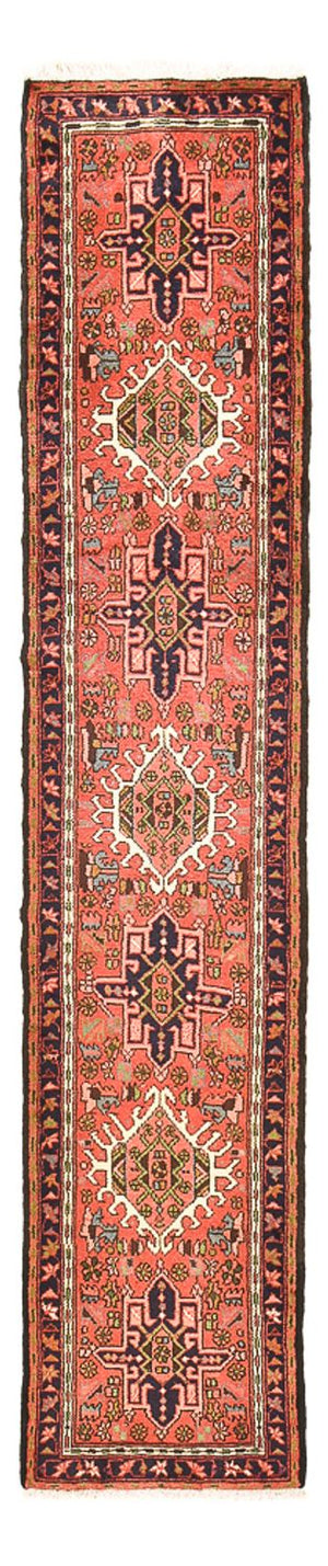 Tapis de couloir Tapis persan - Nomadic - 290 x 68 cm - rouge clair