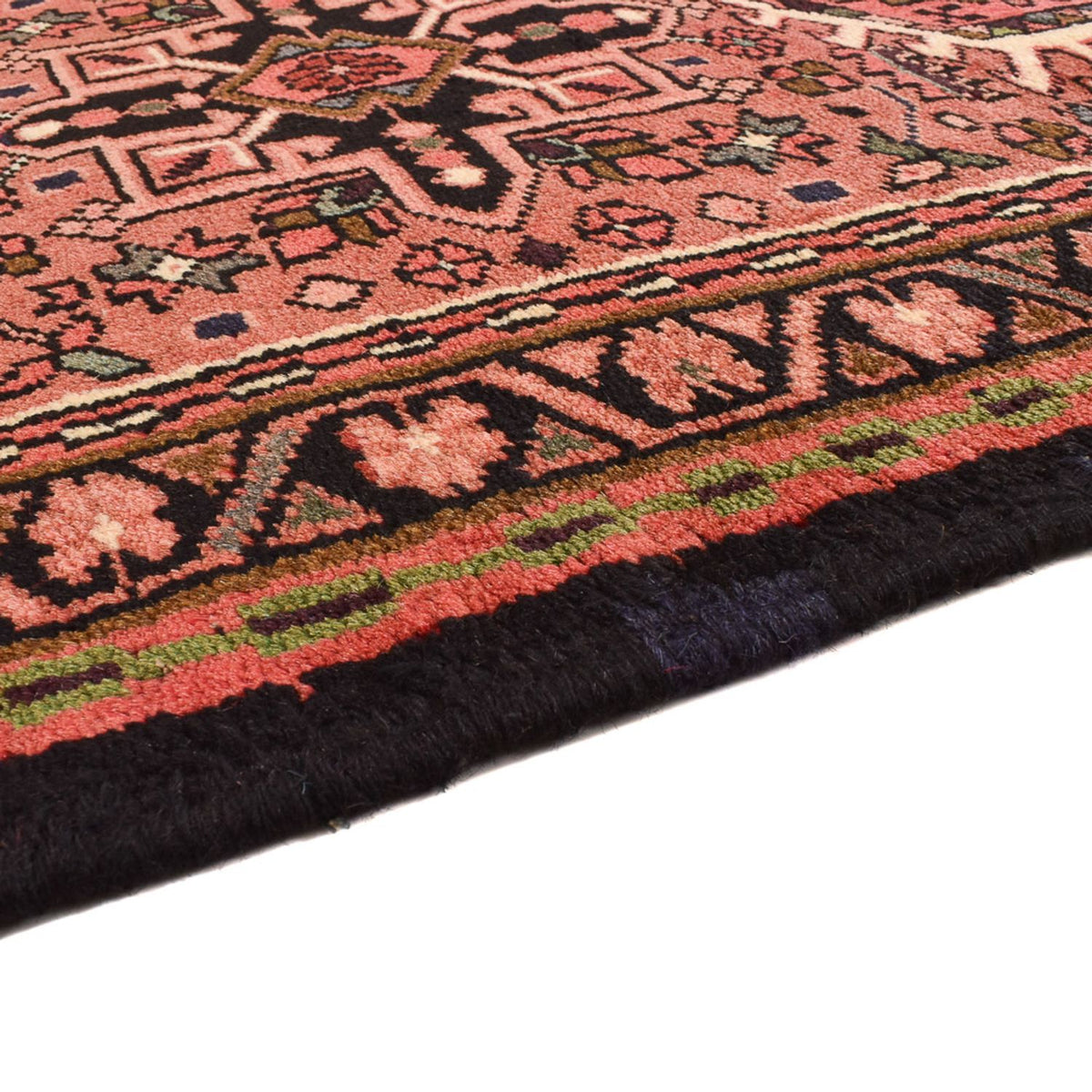 Tapis de couloir Tapis persan - Nomadic - 284 x 70 cm - rouge clair