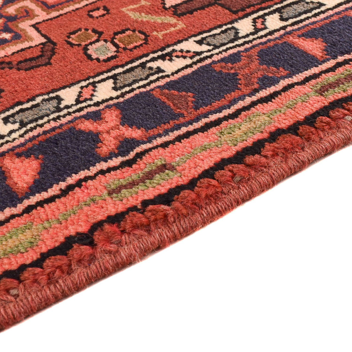 Tapis de couloir Tapis persan - Nomadic - 288 x 71 cm - rouge clair