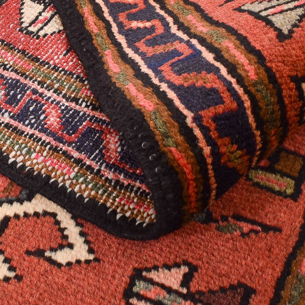 Tapis de couloir Tapis persan - Nomadic - 288 x 75 cm - rouge clair