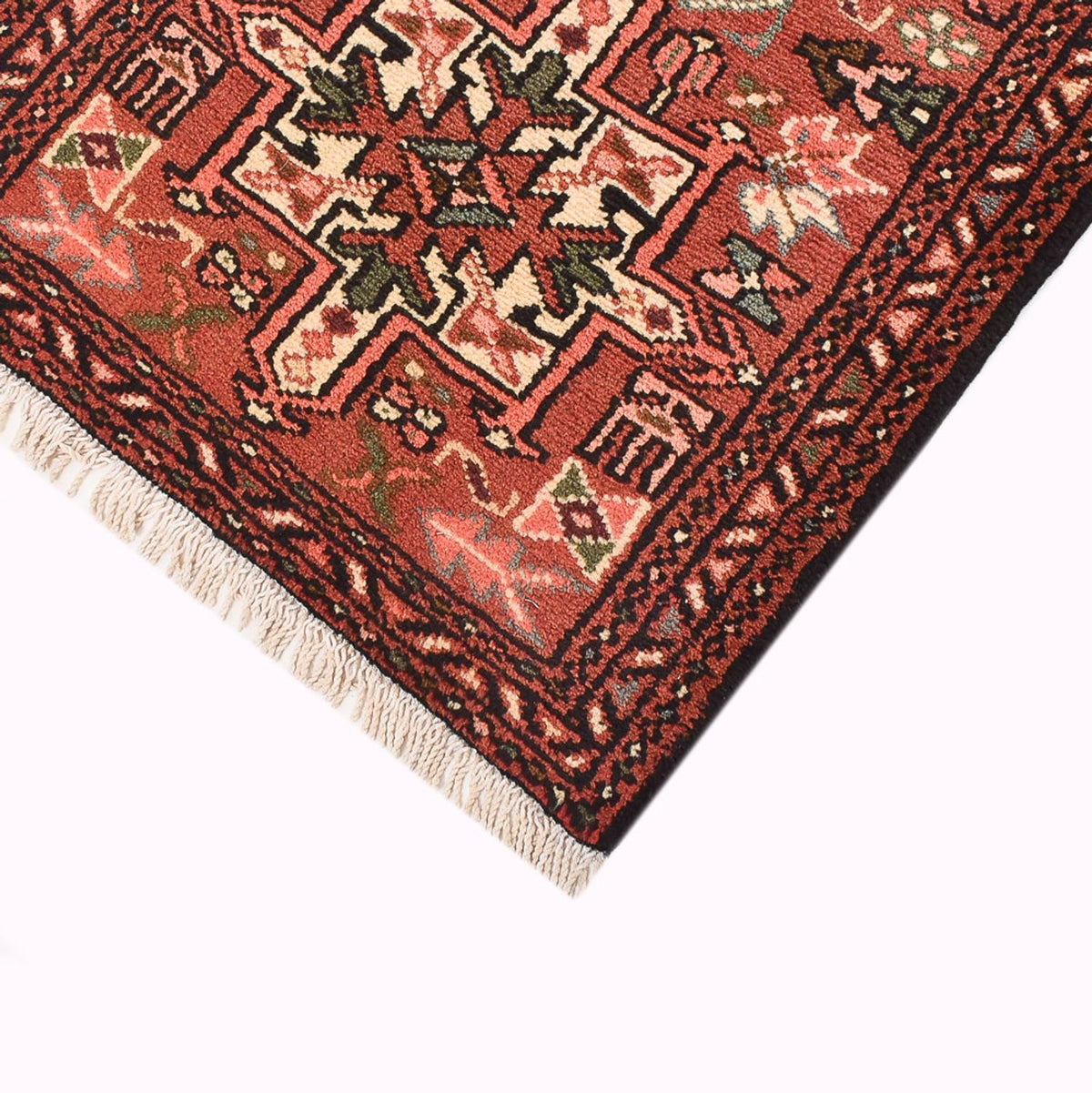 Tapis de couloir Tapis persan - Nomadic - 290 x 62 cm - rouge clair