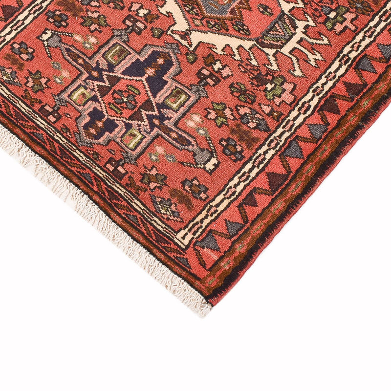 Tapis de couloir Tapis persan - Nomadic - 296 x 72 cm - rouge clair