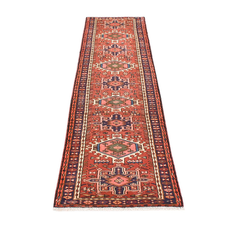 Tapis de couloir Tapis persan - Nomadic - 292 x 72 cm - rouge clair