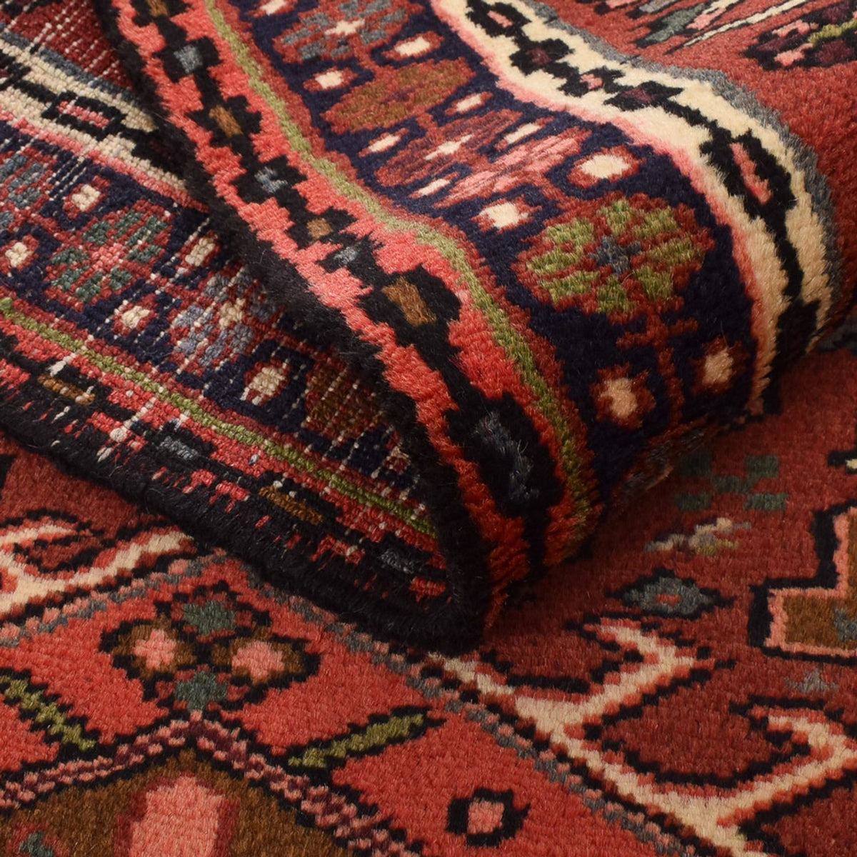 Tapis de couloir Tapis persan - Nomadic - 281 x 78 cm - rouge clair