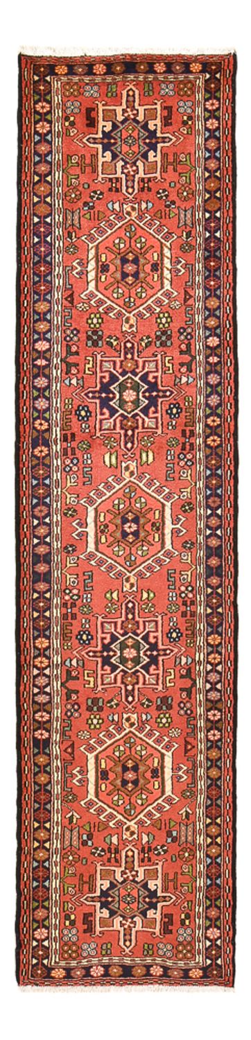 Tapis de couloir Tapis persan - Nomadic - 288 x 73 cm - rouge clair